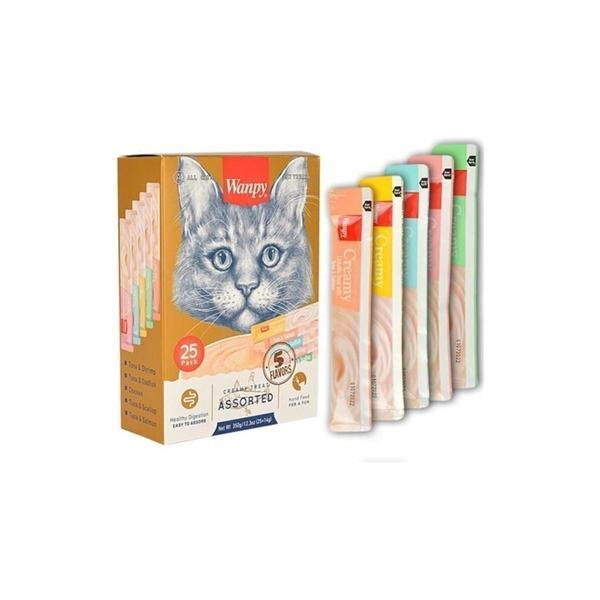 PP531 Karışık Krema Kedi Ödülü 25 x 14 gr - Image 1