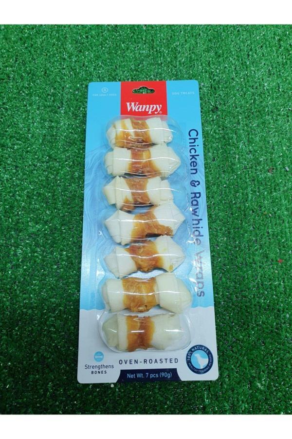 Tavuk Sargılı 7'li Çiğneme Kemiği Köpek Ödülü 90 Gr - Image 1