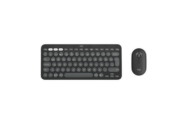 Logitech Pebble Keys 2 K380S 920-011859 Siyah Kablosuz Klavye - Image 1