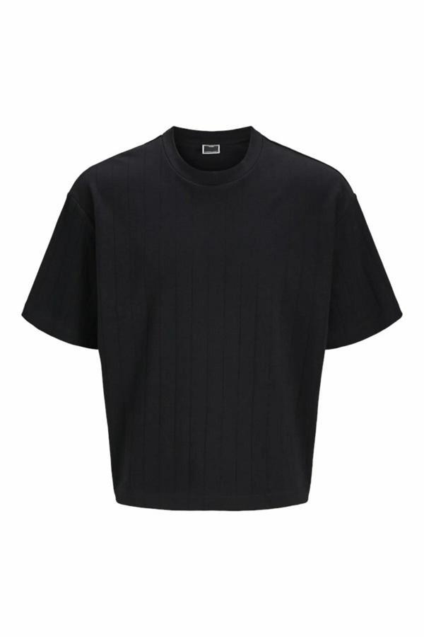 Jack Jones Infınıty Fabrıc Oversıze Erkek Tişört 12276746 - Image 1