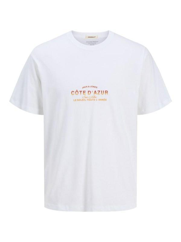 Jack&Jones Canggu Chest Relax Fit Erkek Tişört 12277227 - Image 1