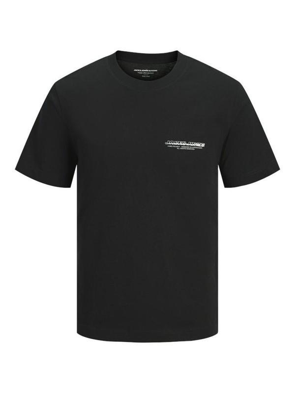 Jack Jones Lıdo Chest Regular Fit Erkek Tişört 12281092 - Image 1