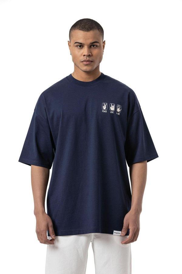 Rugatchi Confısuon Baskılı Oversize T-Shirt - Image 1