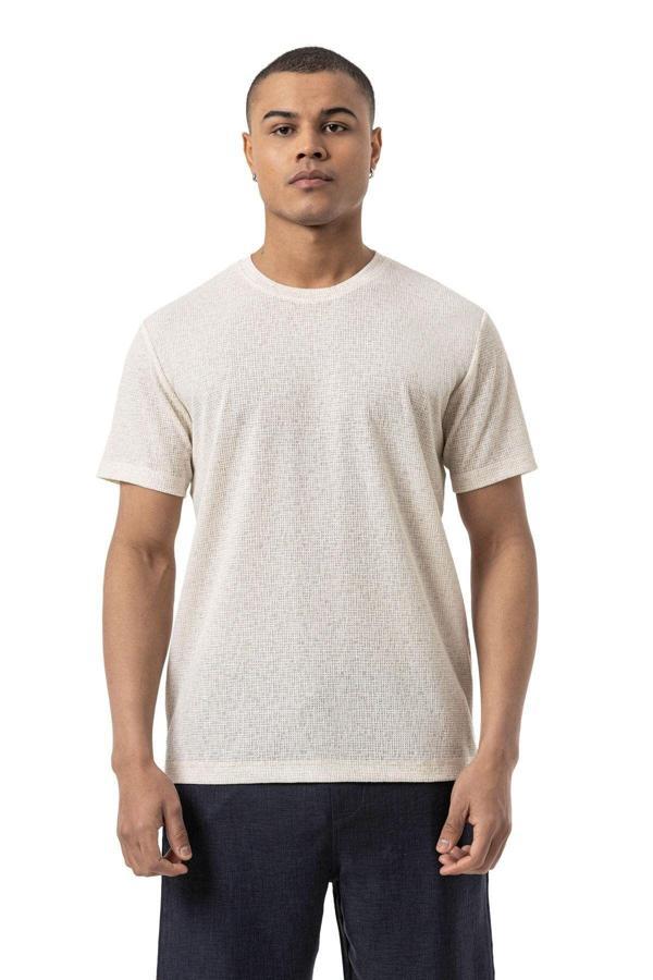 Rugatchi Keten Bisiklet Yaka T-Shirt - Image 1