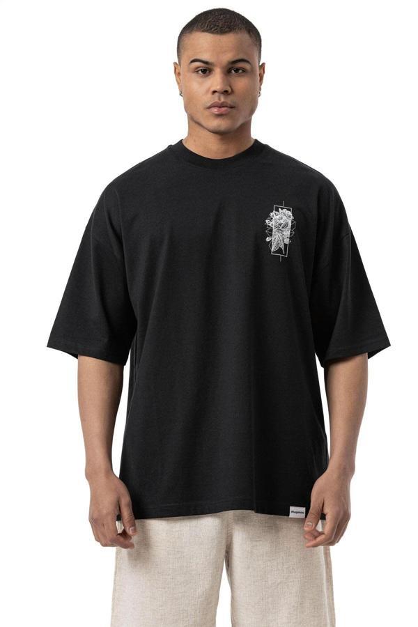 Rugatchi Fose Baskılı Oversize T-Shirt - Image 1