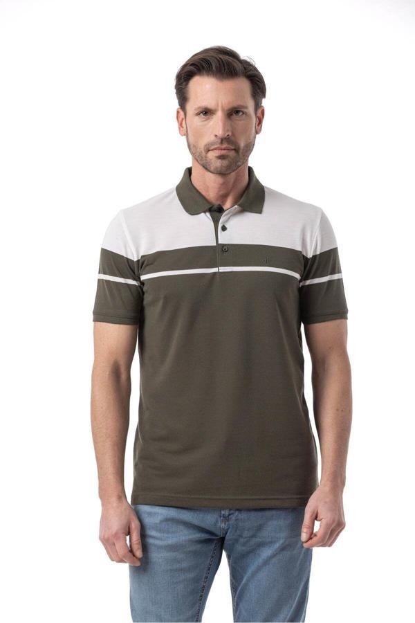 Rugatchi Yatay Çizgi Desenli Polo T-Shirt - Image 1