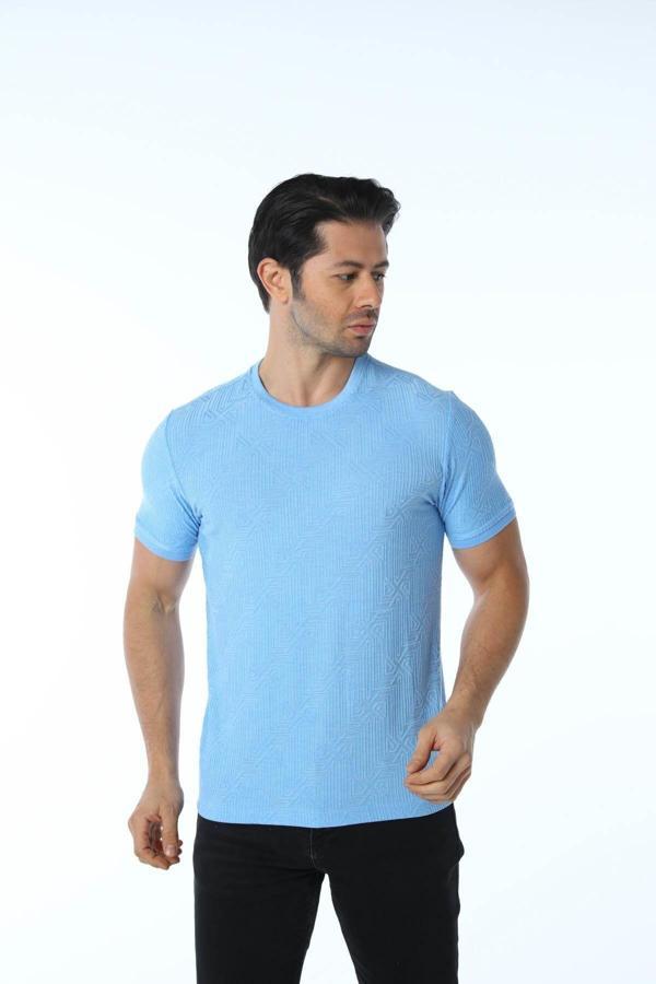 Rugatchi Jakarlı Bisiklet Yaka T-Shirt - Image 1