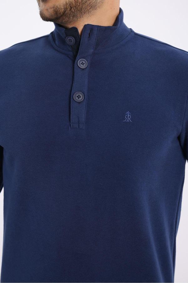 Rugatchi Mont Yaka Sweatshirt Selanik Indigo - Image 1