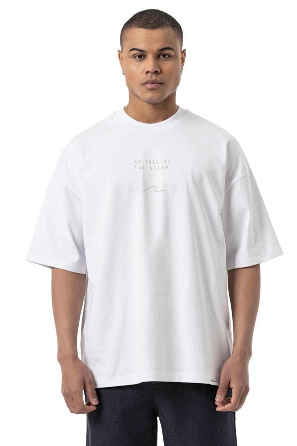 Rugatchi Beautıful Baskılı Oversite T-Shirt - Image 1