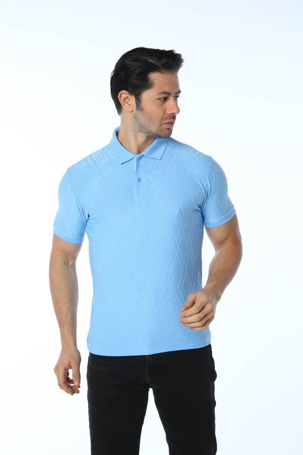 Rugatchi Jakarlı Polo Yaka T-Shirt - Image 1