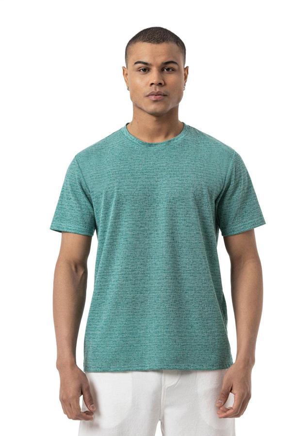 Rugatchi Keten Bisiklet Yaka T-Shirt - Image 1