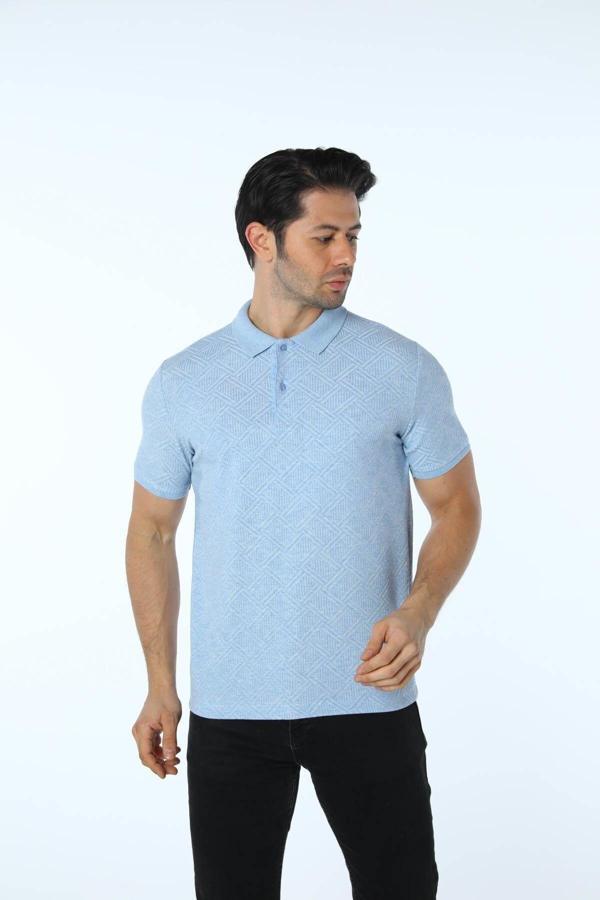 Rugatchi Jakarlı Polo Yaka T-Shirt - Image 1