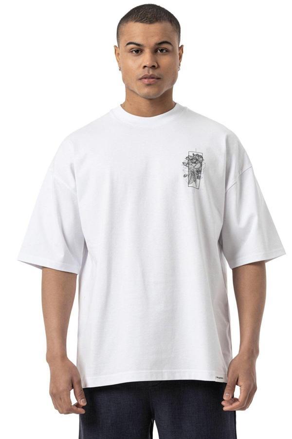 Rugatchi Fose Baskılı Oversize T-Shirt - Image 1
