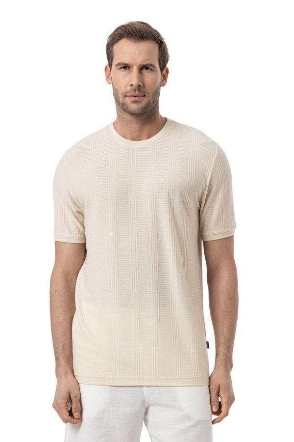 Rugatchi Jakarlı Bisiklet Yaka T-Shirt - Image 1