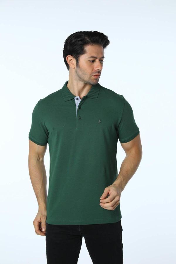 Rugatchi %100 Pamuk Polo Yaka T-Shirt - Image 1