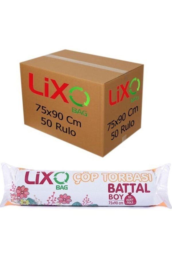 Msb Ambalaj Lixo Çöp Torbası Battal Boy 75*90 180 Gr* 50 Li - Image 1