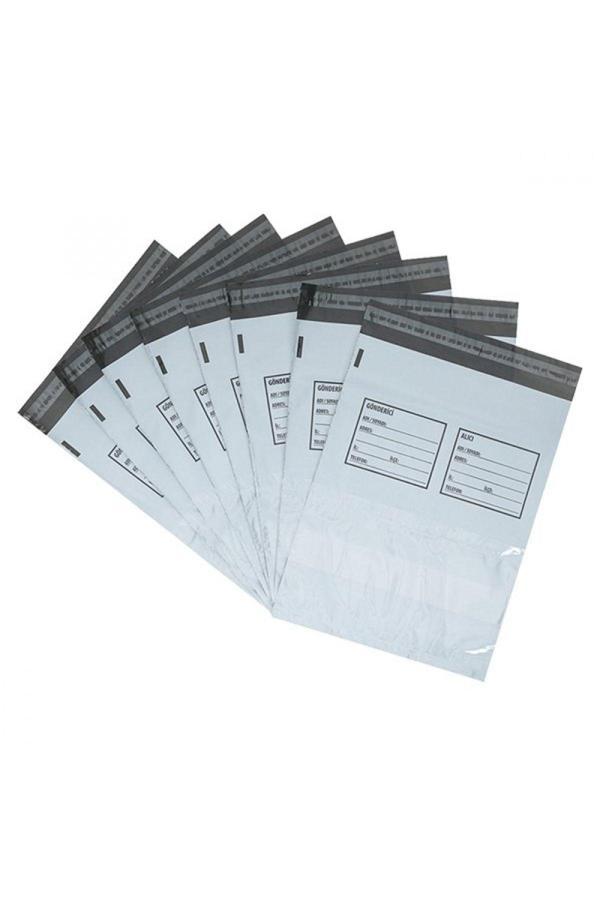 Almina 500 Adet Cepli Mini Boy Kargo Poşeti 17X25+4 Cm (40+40=80 Mikron) - Image 1