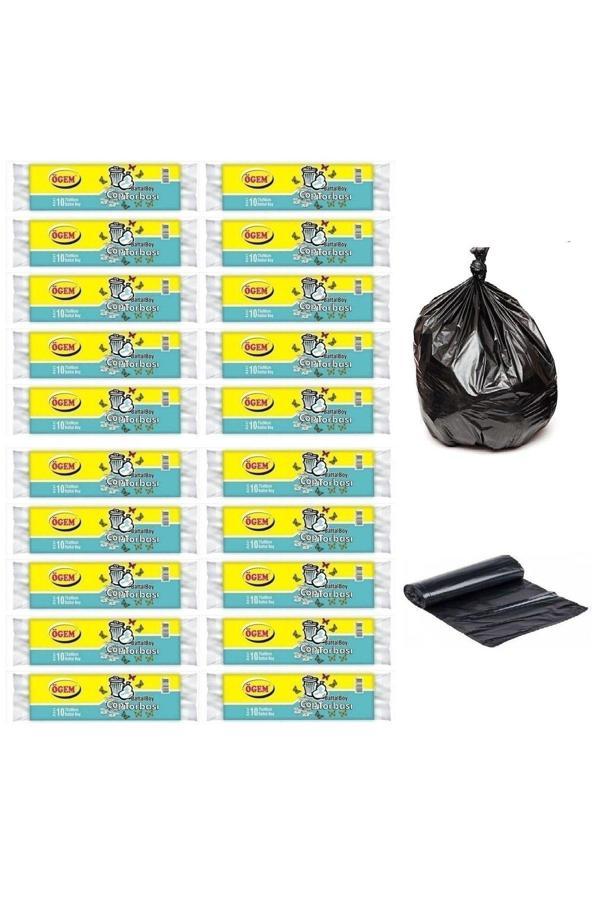 Ögem Battal Boy Çöp Poşeti 75X90 Cm 70 Lt 10'Lu Rulo 20 Paket - Image 1