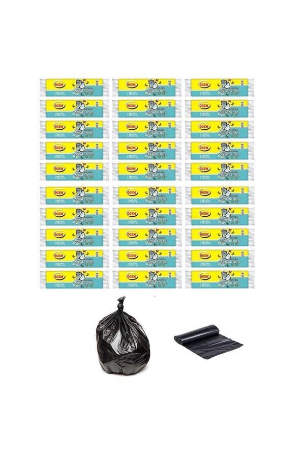 Ögem Battal Boy Çöp Poşeti 75X90 Cm 70 Lt 10'Lu Rulo 30 Paket - Image 1