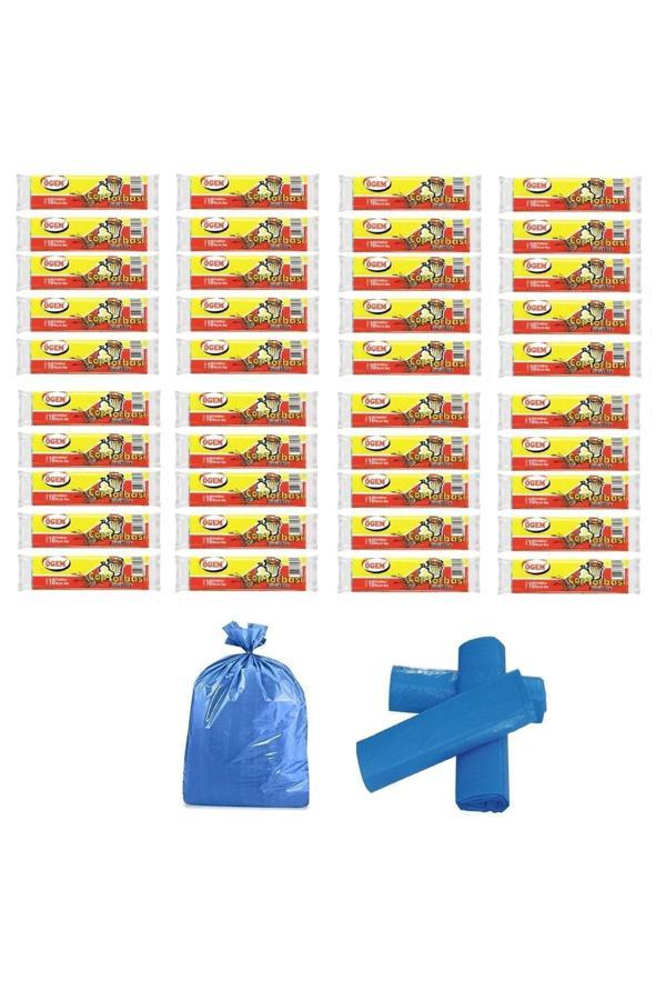 Ögem Büyük Boy Çöp Poşeti 65X80 Cm 50 Lt 10'Lu Rulo 40 Paket - Image 1