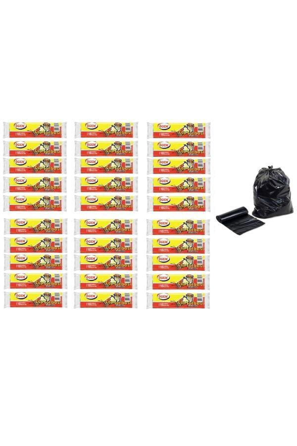Ögem Büyük Boy Çöp Poşeti 65X80Cm 50Lt 10Lu Rulo 30 Paket - Image 1