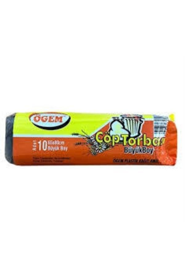 Ögem Büyük Boy Çöp Torbası 50 Adet Mavi 65 X 80 Cm - Image 1