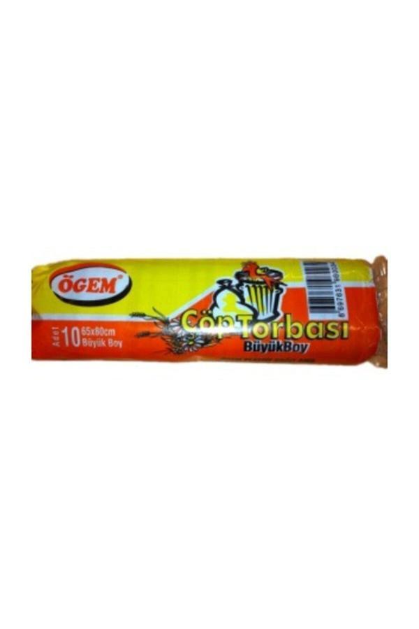 Ögem Büyük Boy Çöp Torbası Çöp Poşeti 65X80 Cm 10 Pk 100 Adet - Image 1