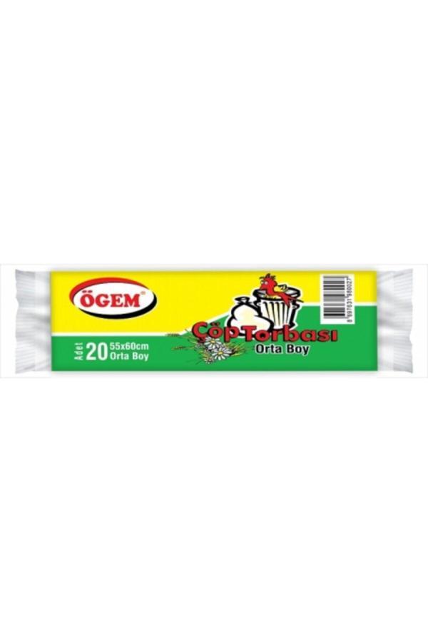 Ögem Çöp Poşeti Orta Boy 50'Li Paket 50*20 - Image 1
