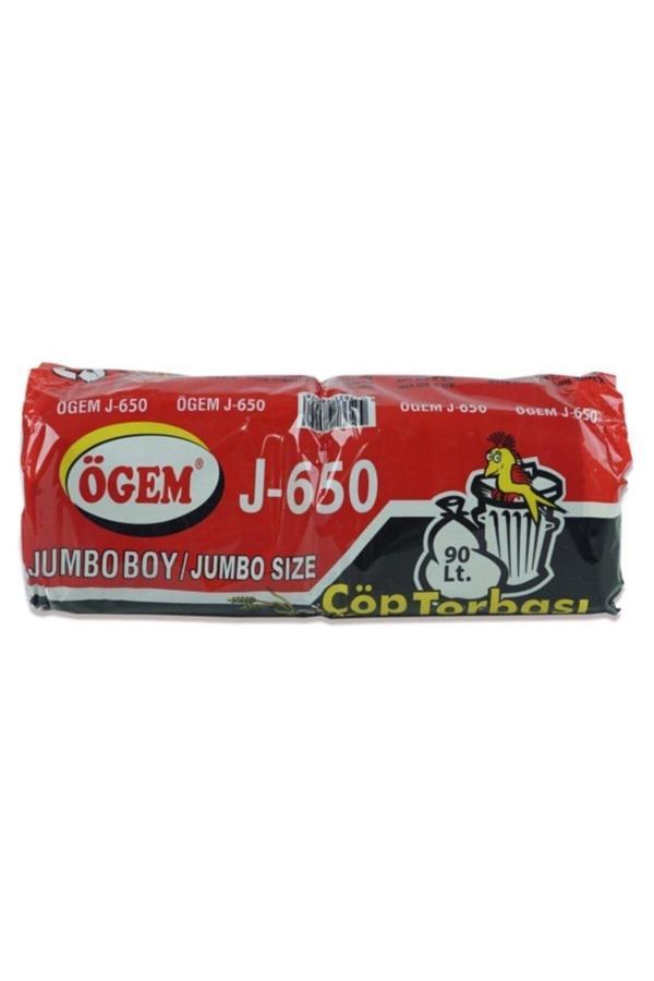 Ögem Çöp Torbası 80X110 Cm Kalın Jumbo J650 20 Rulo - Image 1