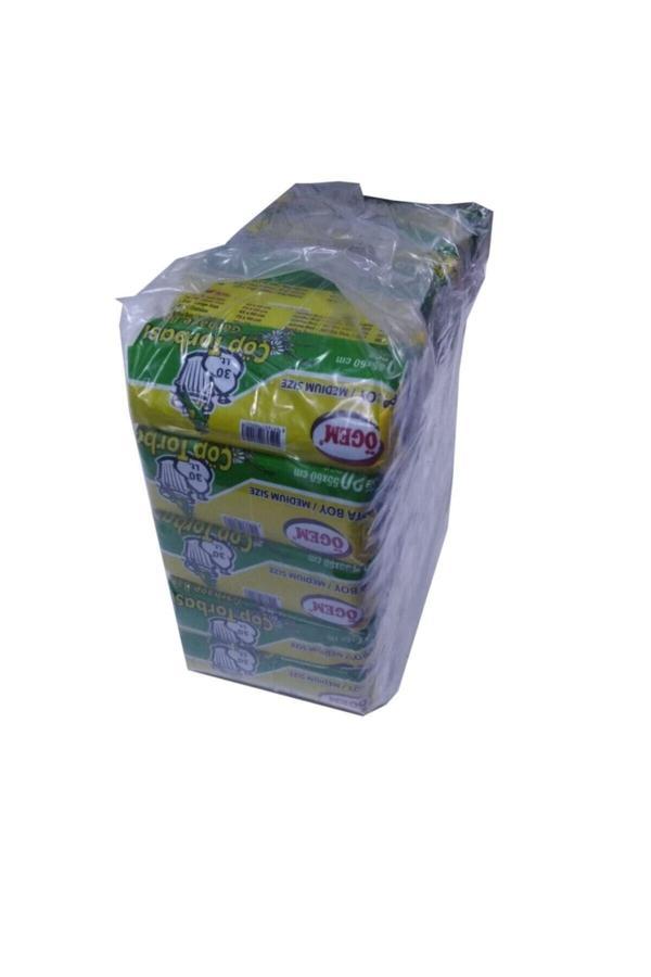 Ögem Çöp Torbası Boy Ebat 55X60 Cm Rulosu 20 Li 50 Rulo Mavi - Image 1