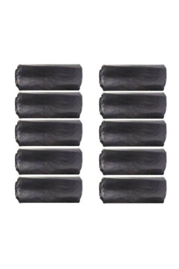 Eymarmarket Ekstra Kalın J500 Jumbo Boy Çöp Poşeti 80*110 Cm 10 Lu Rulo 10 Paket (100 Adet) - Image 1