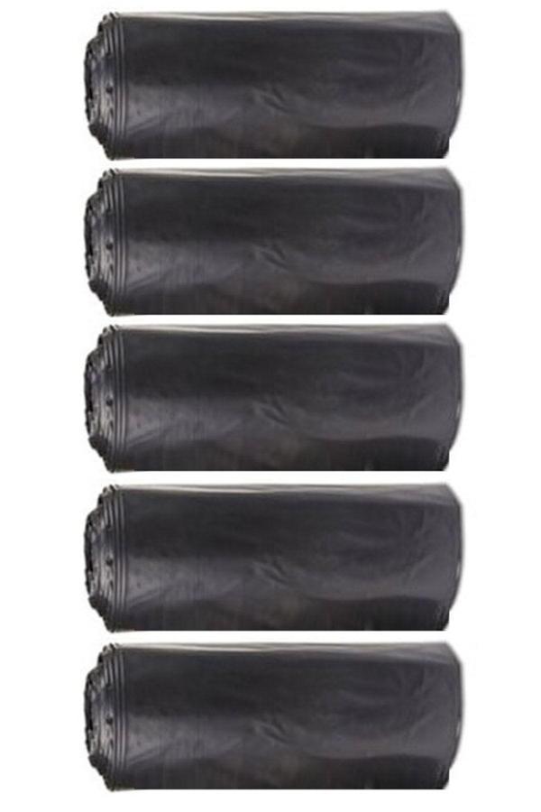 Eymarmarket Ekstra Kalın J500 Jumbo Boy Çöp Poşeti 80*110 Cm 10 Lu Rulo 5 Paket (50 Adet) - Image 1