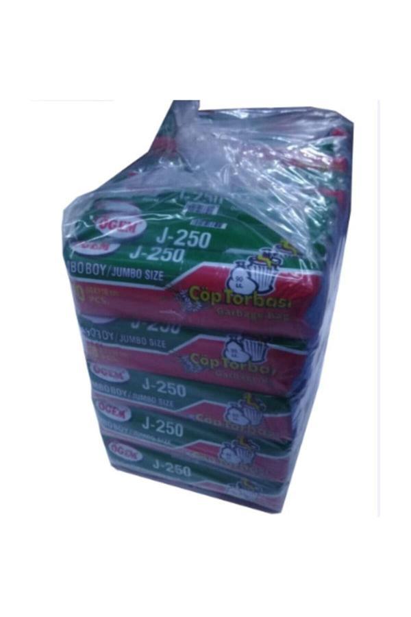 Ögem J250 Çöp Torbası 80X110 Cm 90 Lt Jumbo Boy Rulosu 10'Lu 50 Rulo - Image 1