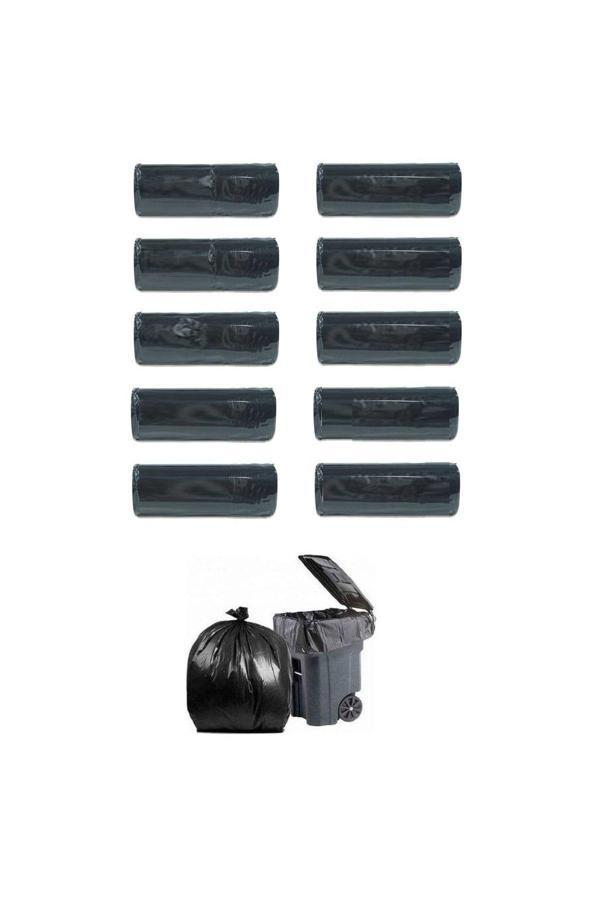 Eymarmarket Hantal Boy Ağır Hizmet Çöp Torbası 100X150 Cm 10'Lu Rulo 10 Paket - Image 1