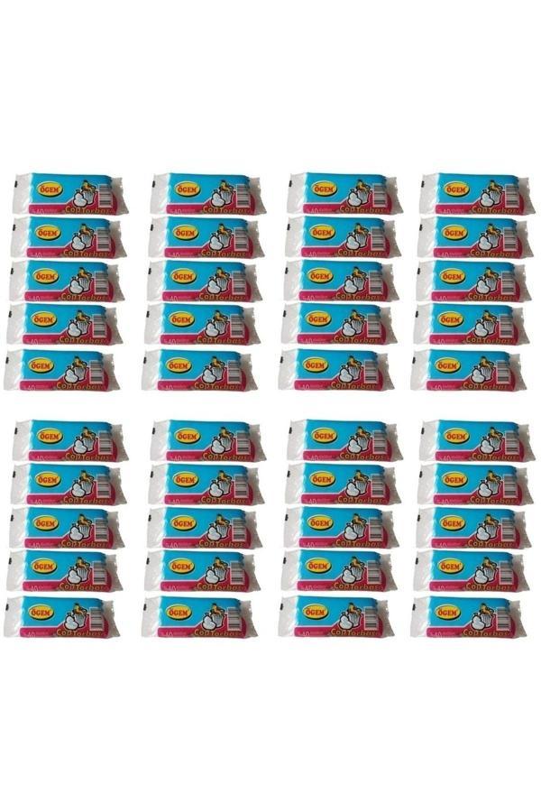 Ögem Küçük Boy Çöp Poşeti 40X50 Cm 10 Lt 40'Lı Rulo 40 Paket - Image 1
