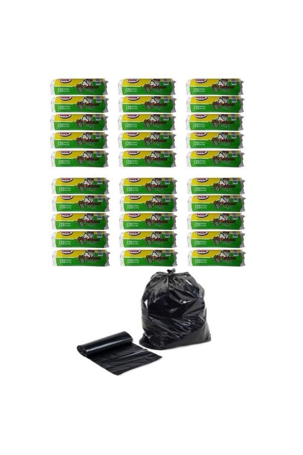 Ögem Orta Boy Çöp Poşeti 55X60 Cm 30 Lt 20'Lı Rulo 30 Paket - Image 1