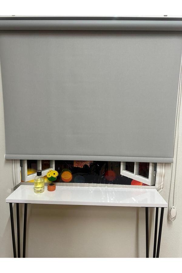 BLACKOUT IŞIK GEÇİRMEYEN STOR PERDE GRİ - Image 1