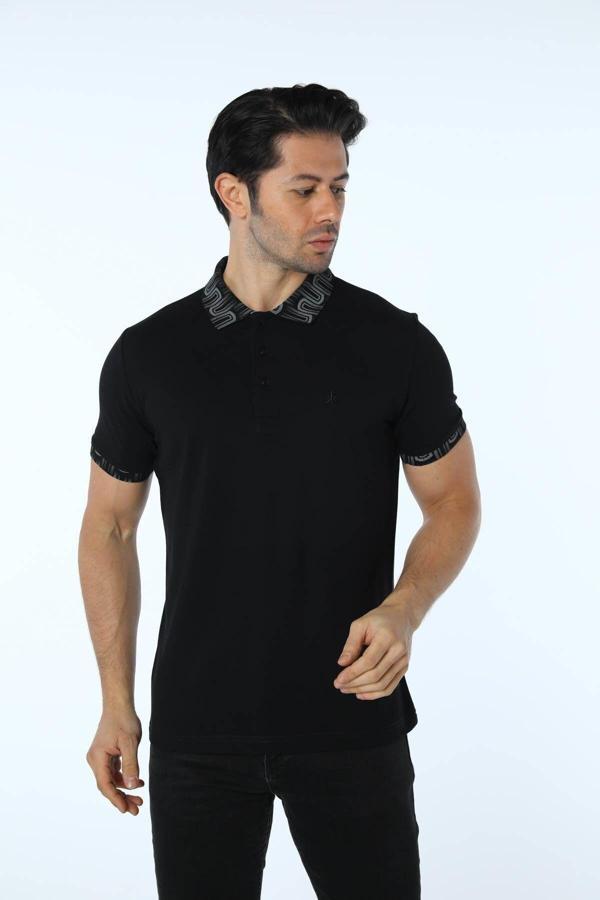 Rugatchi %100 Pamuk Polo Yaka T-Shirt - Image 1