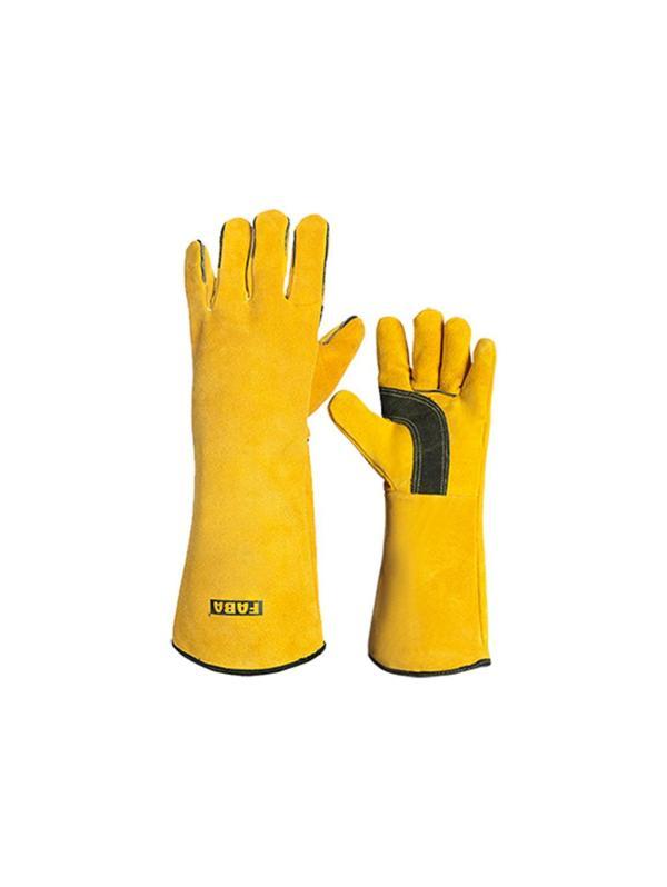 Faba Zevahir D200-40 Deri Kaynakçı Eldiven 40 cm 1.4 mm - Image 1