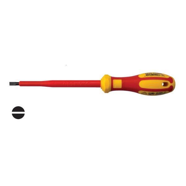 Ceta Form İzoleli Düz Uçlu Tornavida (Vde) 5.5X125 mm - G01-055-125 - Image 1