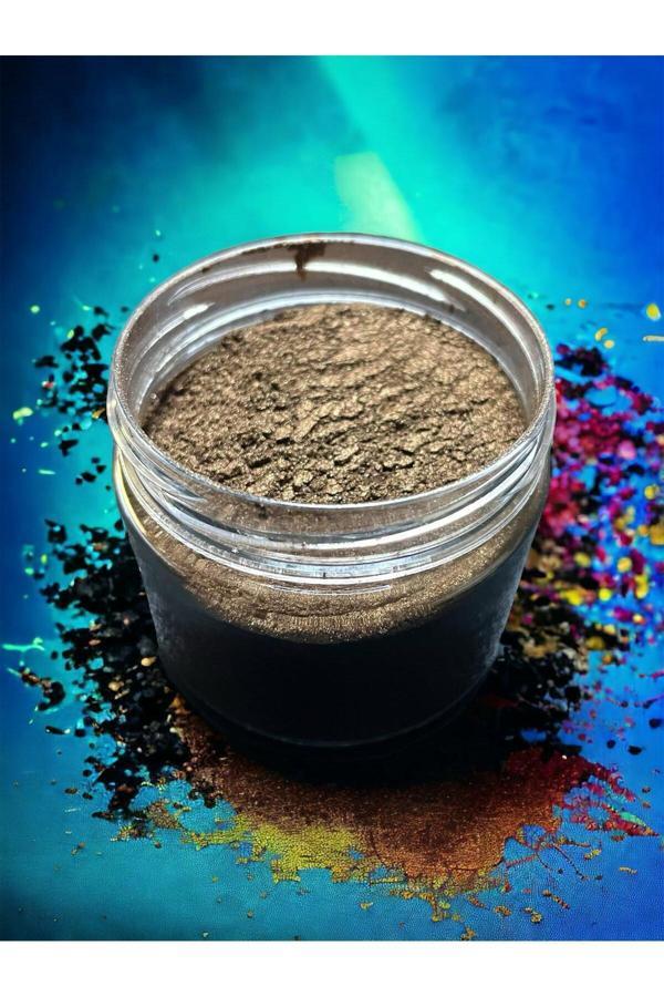 Stonechem Epoksi Bazlı Sedefli Toz Pigment Kahverengi 40 Gr - Image 1