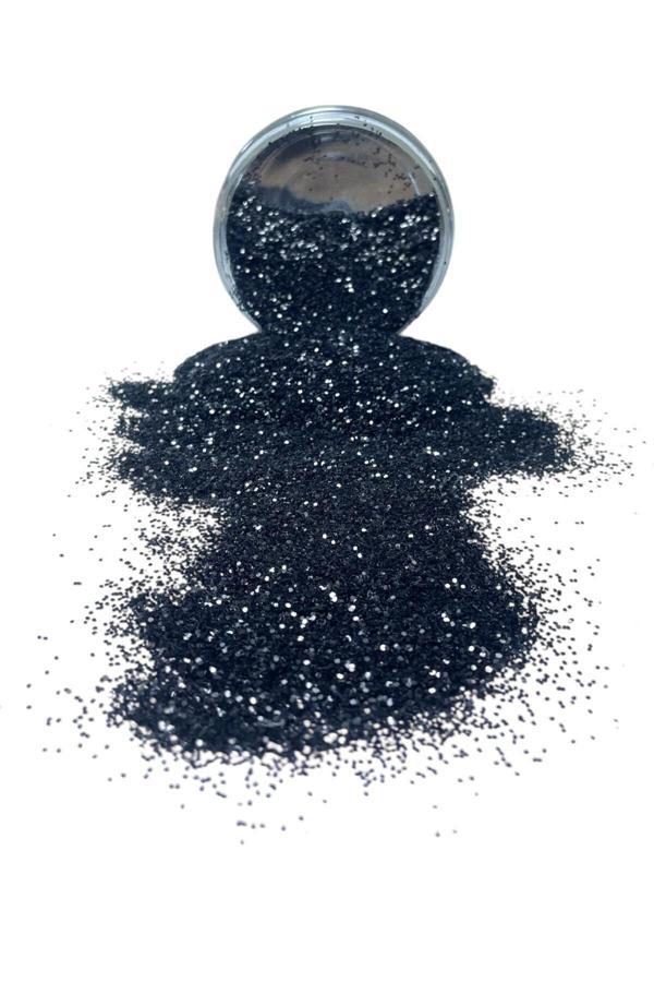 Stonechem Epoksi Glitter Sim 50 Gr Parlak Siyah - Image 1