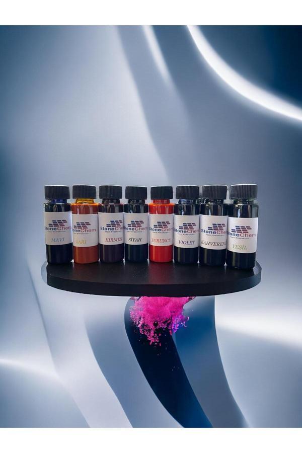 Stonechem Stabilize Ağaç Emprenye Boya Seti 8 Renk - Image 1