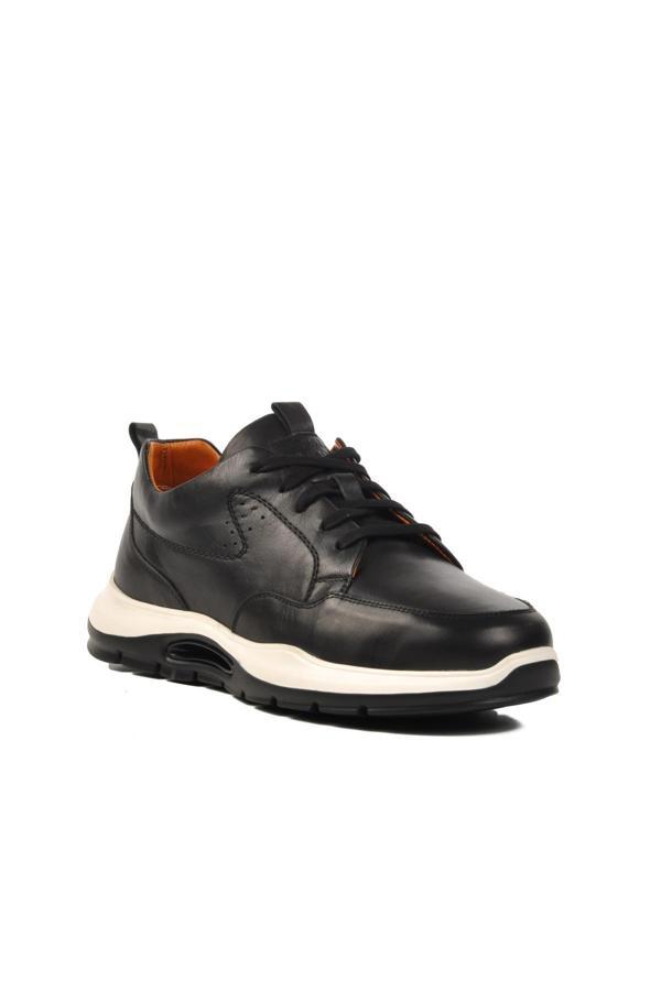 Siyah Hakiki Deri Erkek Sneaker Dr.Flexer 822502 M  - Image 1