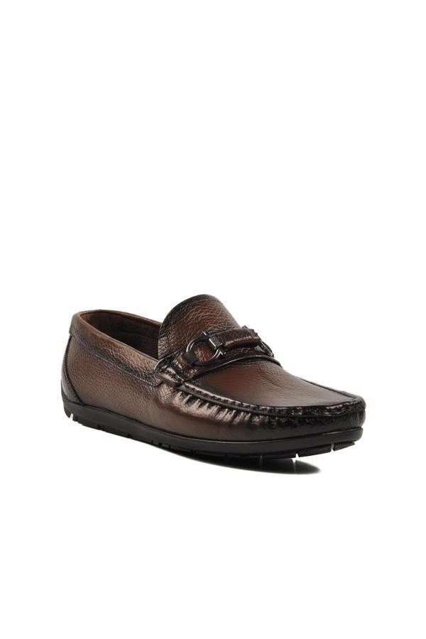 Ayakmod 505453 M Kahve Erkek Günlük Ayakkabı Loafer - Image 1