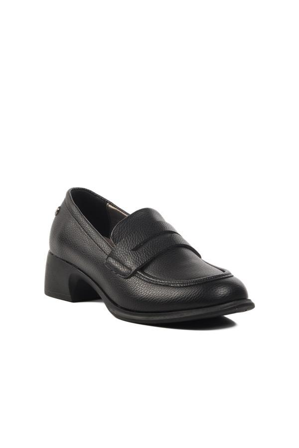 Pierre Cardin PC-54280 Z Siyah Floter Kadın Topuklu Ayakkabı - Image 1