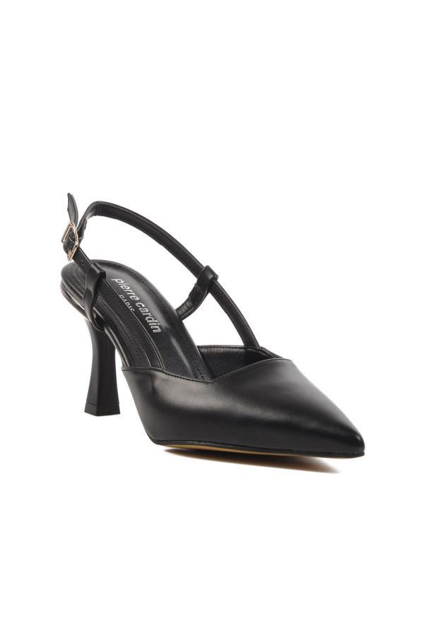 Pierre Cardin PC-54723 Z Siyah Kadın Abiye Ayakkabı Stiletto - Image 1