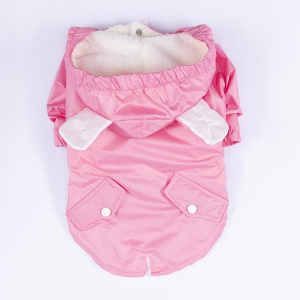 Pembe Sydney Polarlı Kedi Köpek Yağmurluk - Image 1