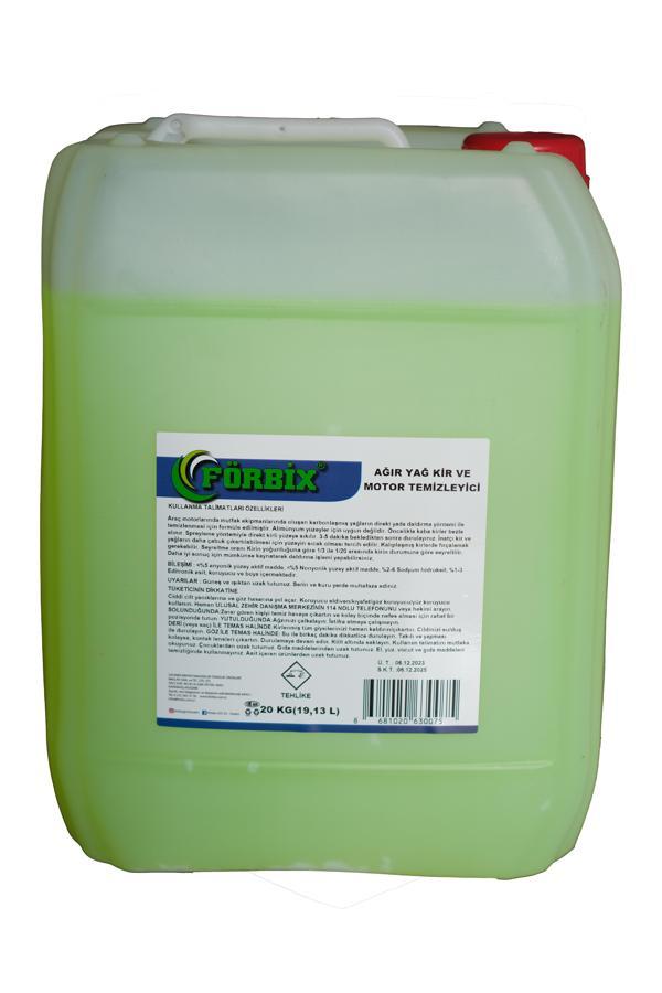 FORBİX AĞIR YAĞ KİR VE MOTOR TEMİZLEYİCİ 20 KG - Image 1
