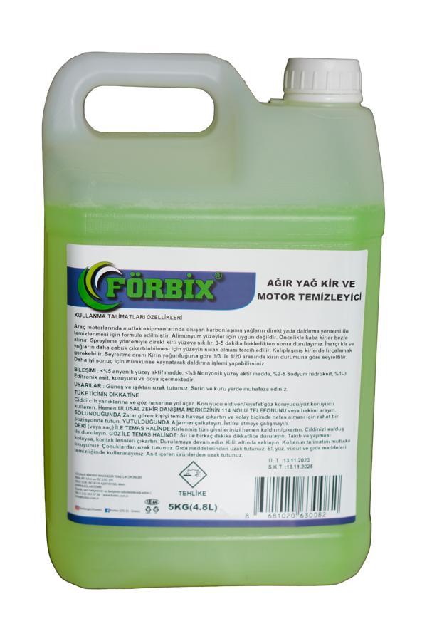 FORBİX AĞIR YAĞ, KİR VE MOTOR TEMİZLEYİCİ 5 KG - Image 1